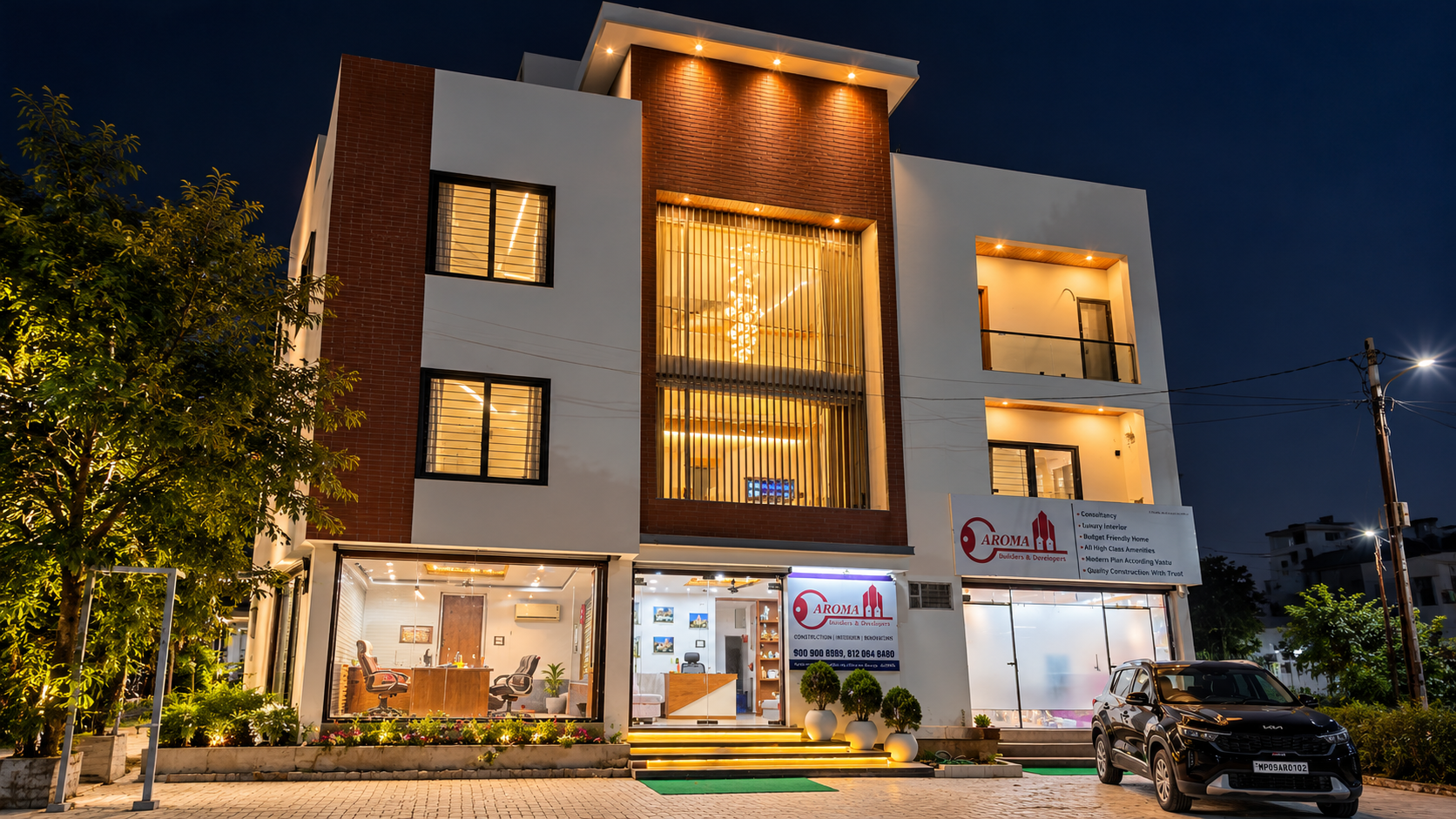 Aroma Builders office